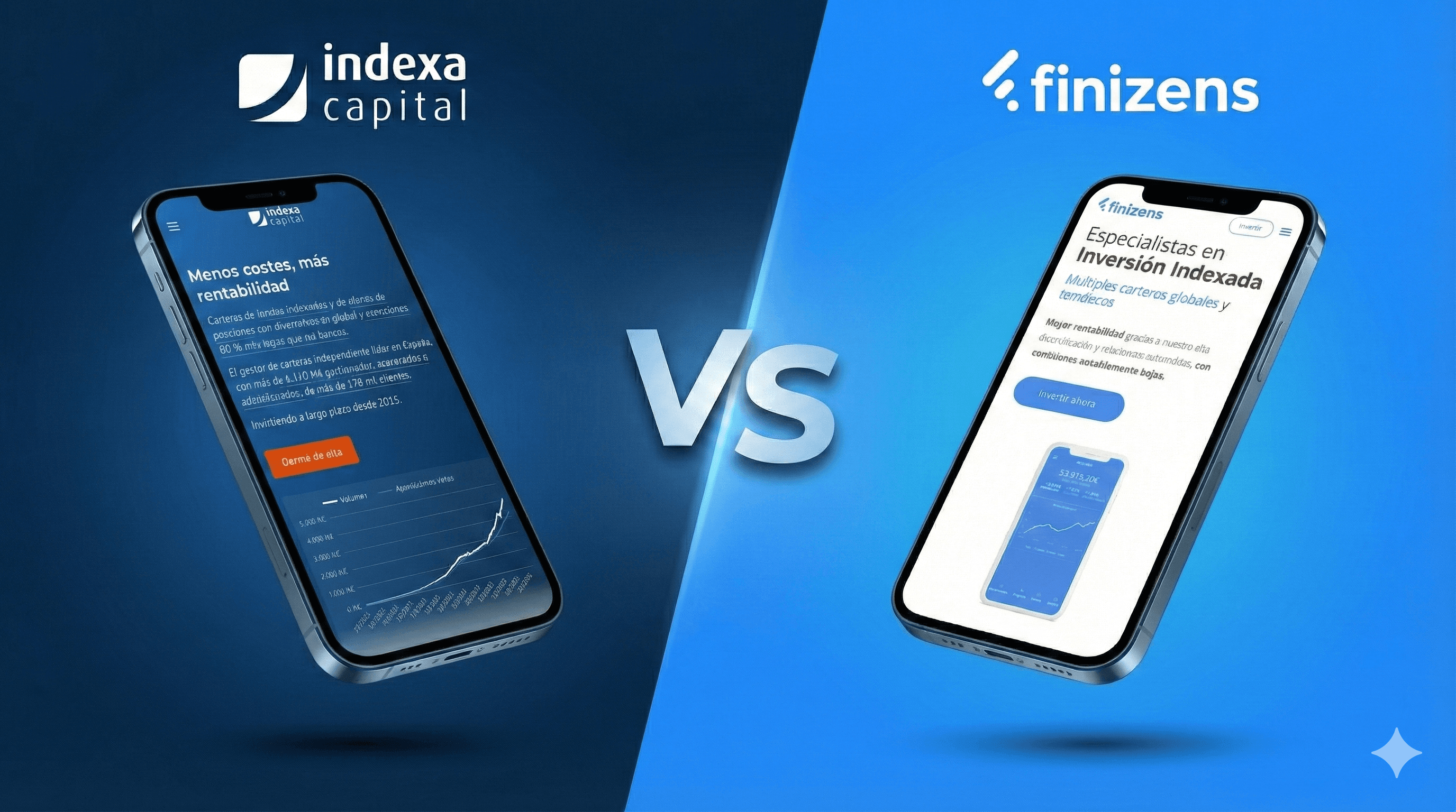 Imagen para: Carteras de Indexa Capital vs Finizens ¿Cuál es mejor?