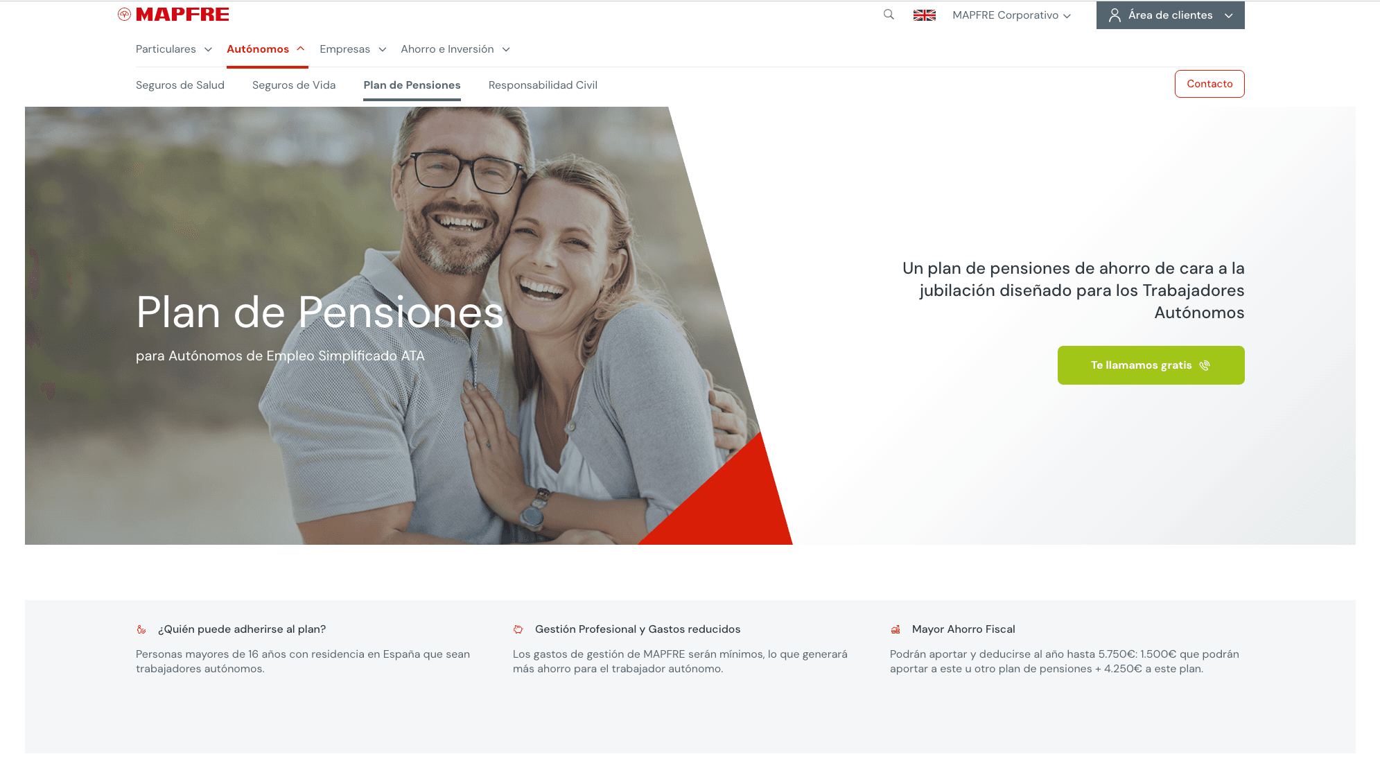 MAPFRE ATA platform interface