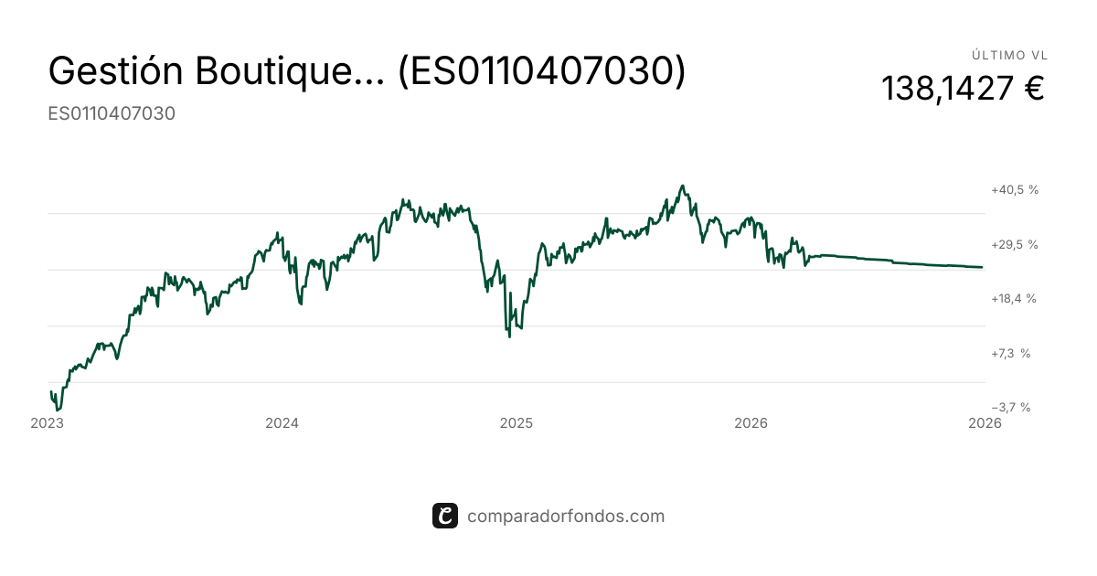 Gestión Boutique VI Fórmula Kau Tec FI (ES0110407030) | Fondo